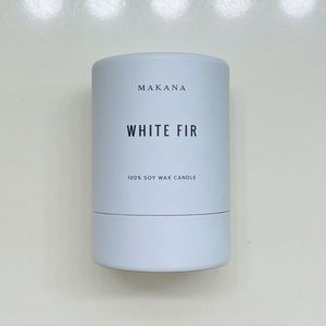 Makana Studio White Fir Wax Candle